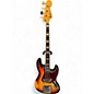 Vintage 1970 Fender Jazz Bass 3 Color Sunburst Electric Bass Guitar thumbnail