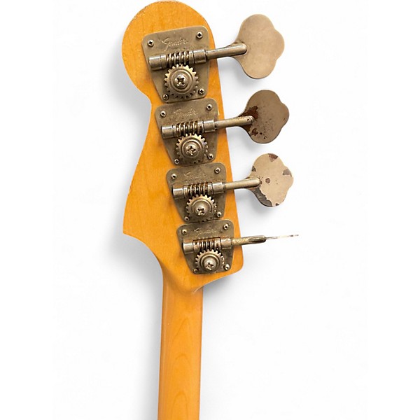 Vintage 1970 Fender Jazz Bass 3 Color Sunburst Electric Bass Guitar