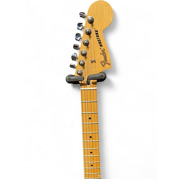 Used Fender Mustang Royal Olive Solid Body Electric Guitar