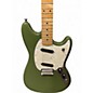 Used Fender Mustang Royal Olive Solid Body Electric Guitar