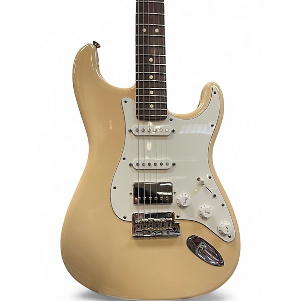 Used Fender American Standard Stratocaster HSS Olympic White Solid Body Electric Guitar
