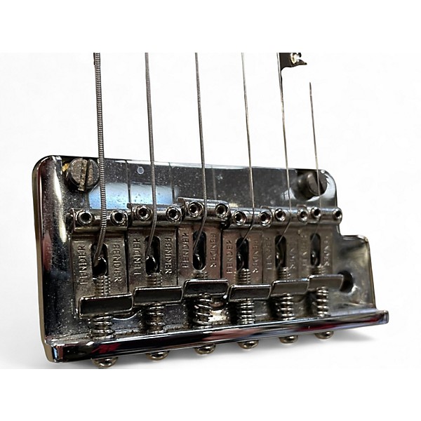 Used Fender American Standard Stratocaster HSS Olympic White Solid Body Electric Guitar