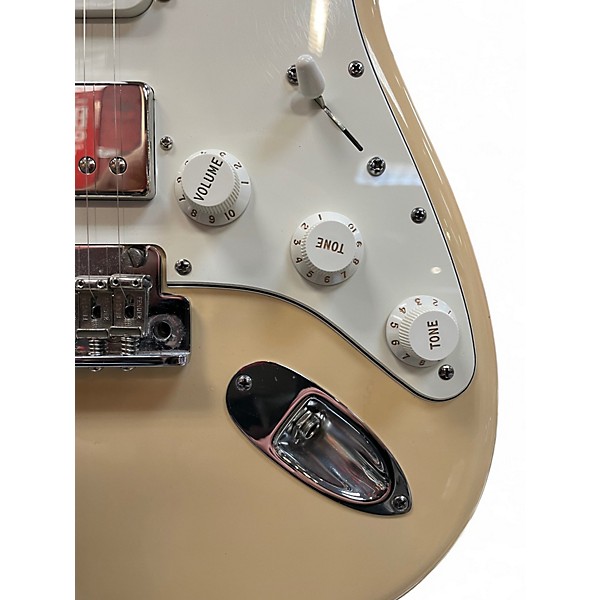 Used Fender American Standard Stratocaster HSS Olympic White Solid Body Electric Guitar