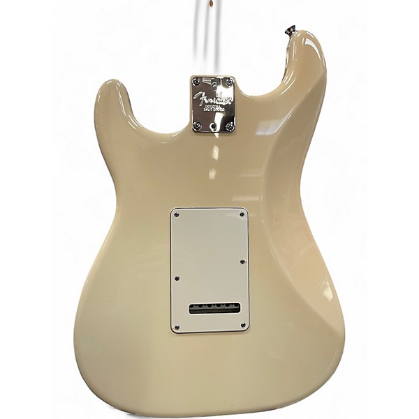 Used Fender American Standard Stratocaster HSS Olympic White Solid Body Electric Guitar