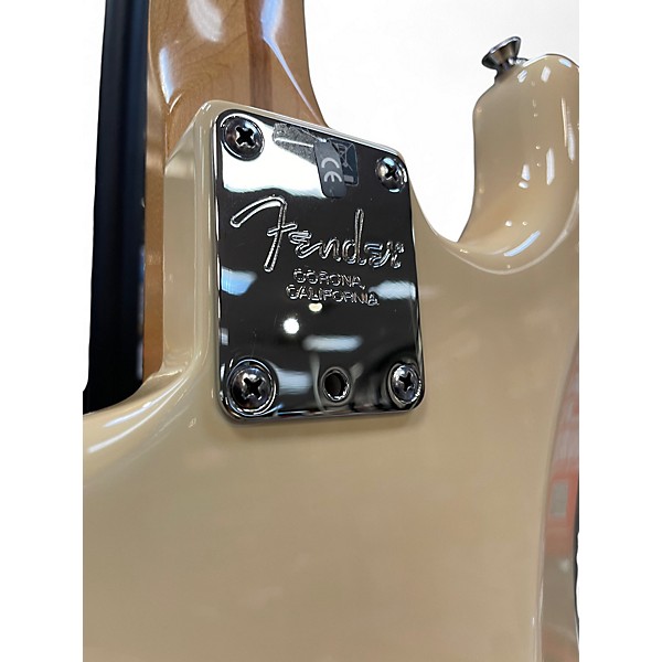 Used Fender American Standard Stratocaster HSS Olympic White Solid Body Electric Guitar