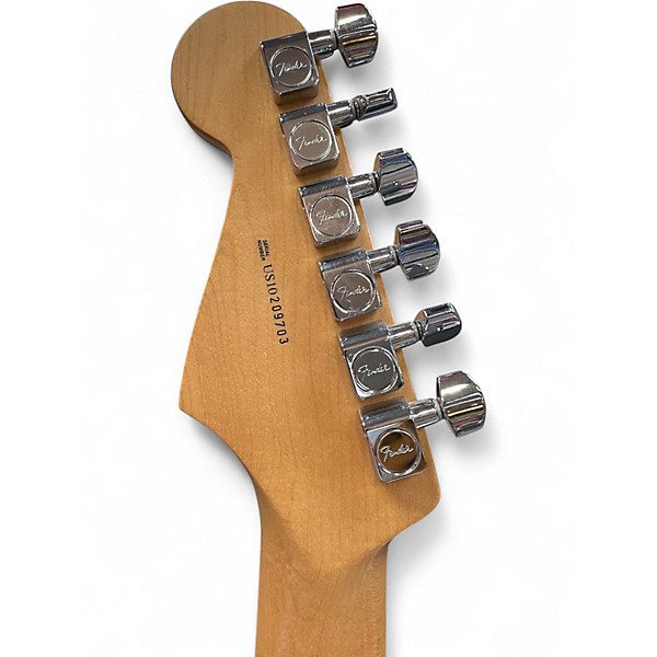 Used Fender American Standard Stratocaster HSS Olympic White Solid Body Electric Guitar