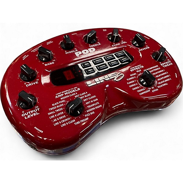 Used Line 6 Pod 2.0 Amp Modeler Effect Processor