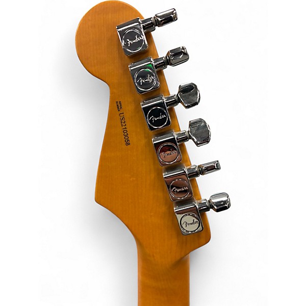 Used Fender American Professional II Stratocaster MYSTIC SURF GREEN Solid Body Electric Guitar