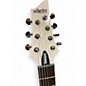 Used Schecter Guitar Research Demon 7 String White Solid Body Electric Guitar