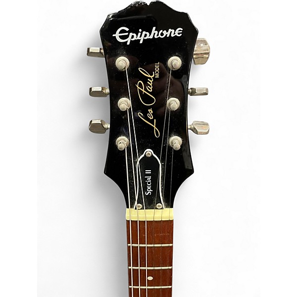 Used Epiphone Les Paul Special II Blue Solid Body Electric Guitar