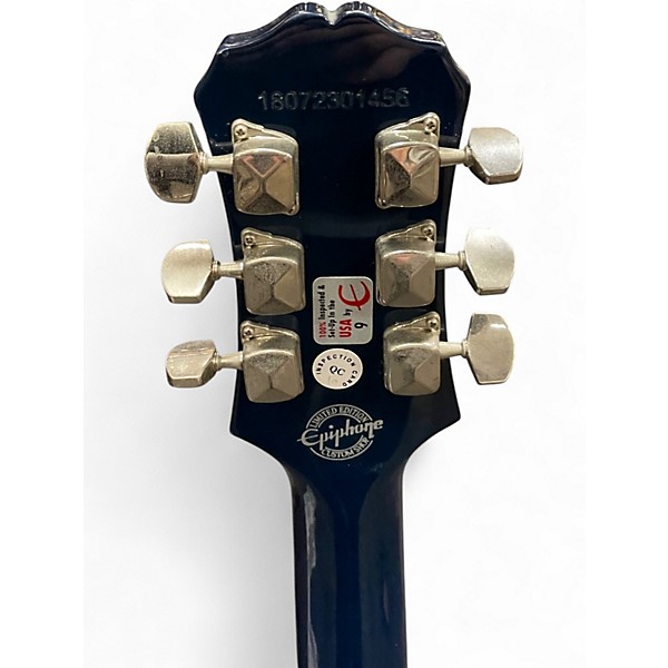 Used Epiphone Les Paul Special II Blue Solid Body Electric Guitar