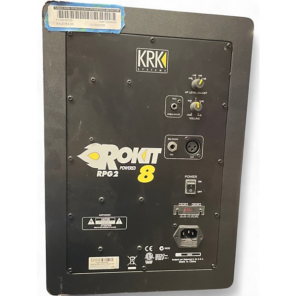 Used KRK RP8G3 Each Powered Monitor