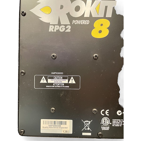 Used KRK RP8G3 Each Powered Monitor