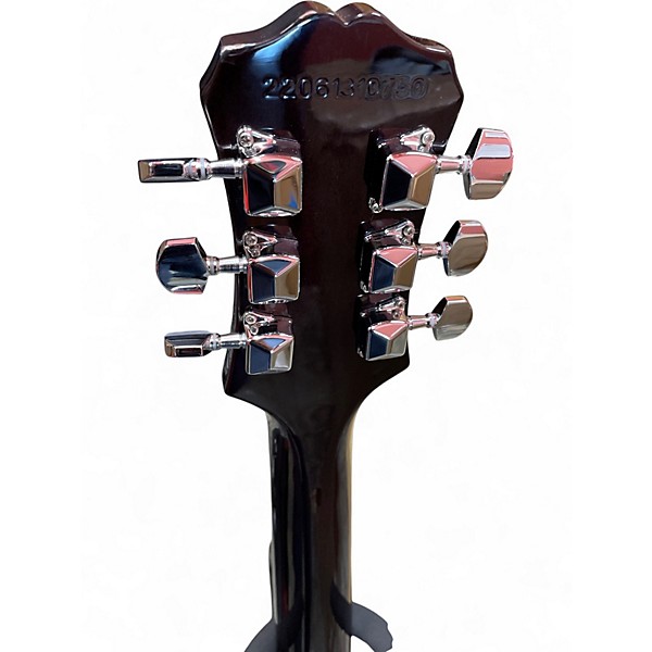 Used Epiphone Les Paul Special II Trans Black Solid Body Electric Guitar