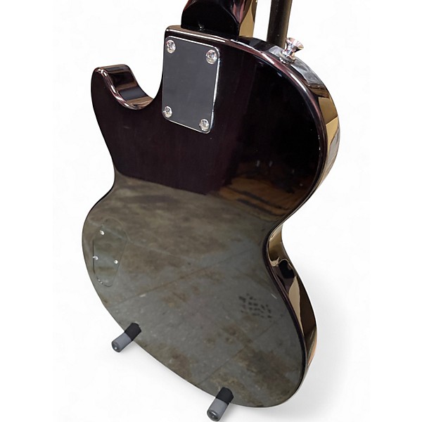 Used Epiphone Les Paul Special II Trans Black Solid Body Electric Guitar