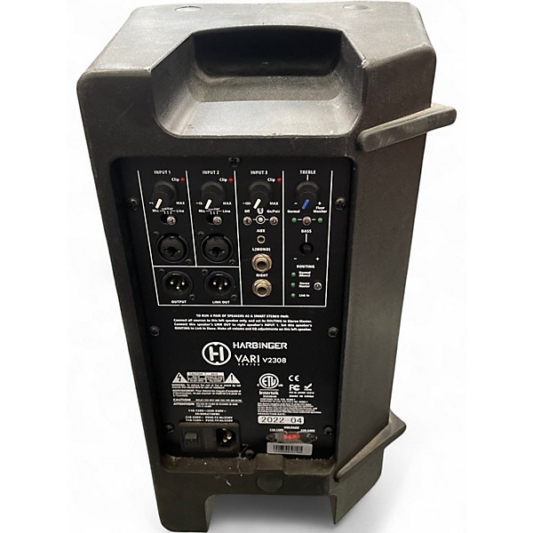 Used Harbinger VARI V2308 Powered Speaker