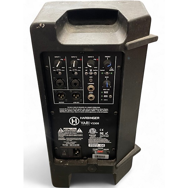Used Harbinger VARI V2308 Powered Speaker