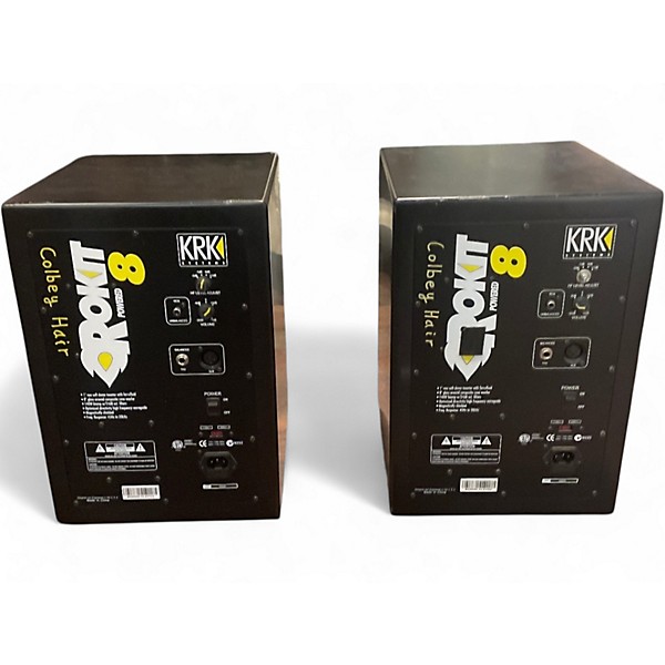 Used KRK ROKIT 8 Pair Powered Monitor