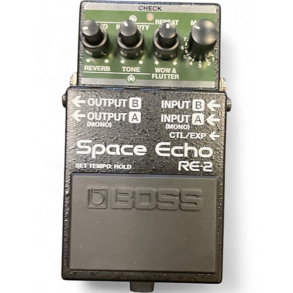 Used BOSS RE2 Space Echo Effect Pedal