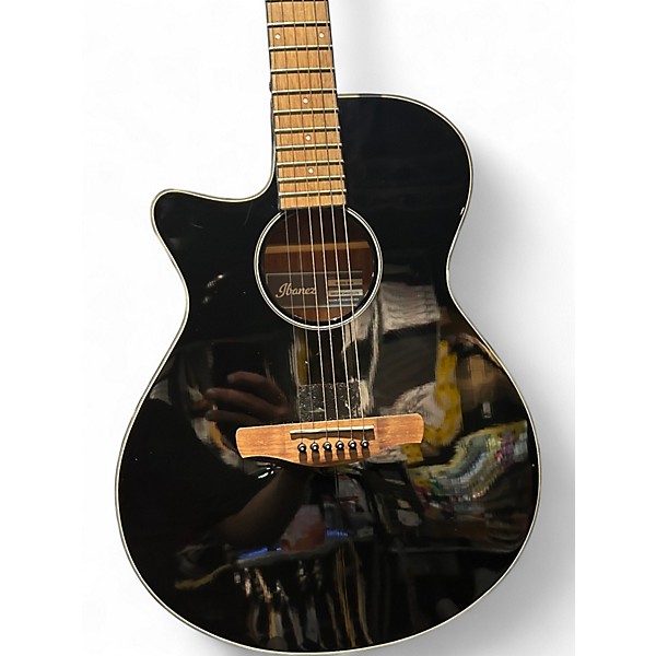 Used Ibanez AEG50L-BKH BLACK Acoustic Electric Guitar