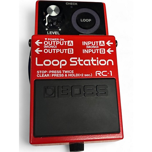 Used BOSS RC1 Loop Station Pedal