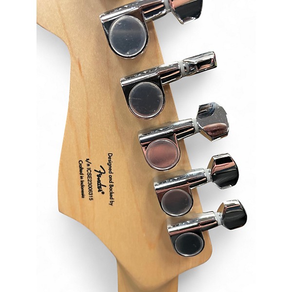 Used Squier Affinity Stratocaster Black Solid Body Electric Guitar