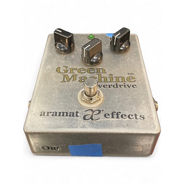 Used Aramat Ae Effects Green Machine Overdrive Effect Pedal