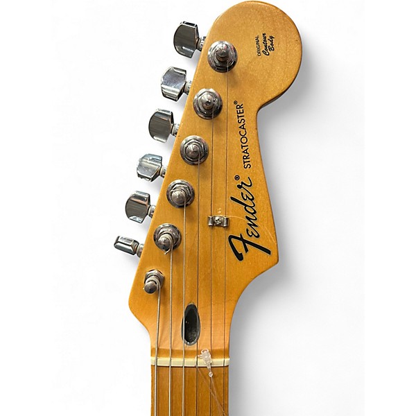 Used Fender Player Stratocaster Maroon Solid Body Electric Guitar
