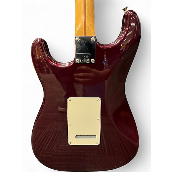 Used Fender Player Stratocaster Maroon Solid Body Electric Guitar