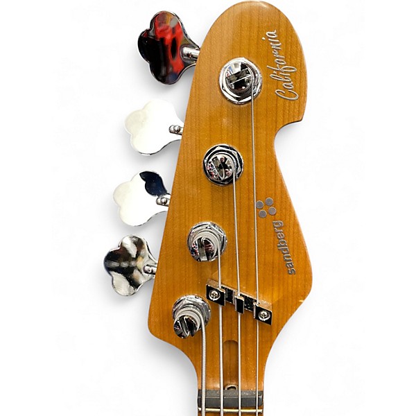 Used sandberg California TM4 String BABY BLUE Electric Bass Guitar