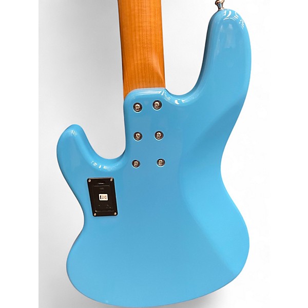 Used sandberg California TM4 String BABY BLUE Electric Bass Guitar