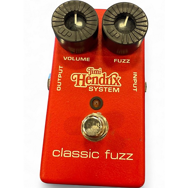 Used MXR JIMI HENDRIX CLASSIC FUZZ Effect Pedal