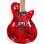 Used Godin LGX Crimson Red Trans Solid Body Electric Guitar