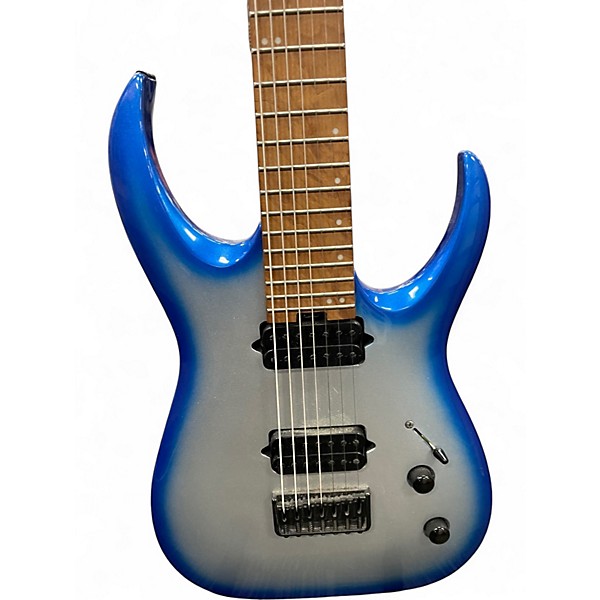 Used Jackson JUGGERNAUT HT7 MISHA MANSOOR SIGNATURE BLUE SKY BURST Solid Body Electric Guitar