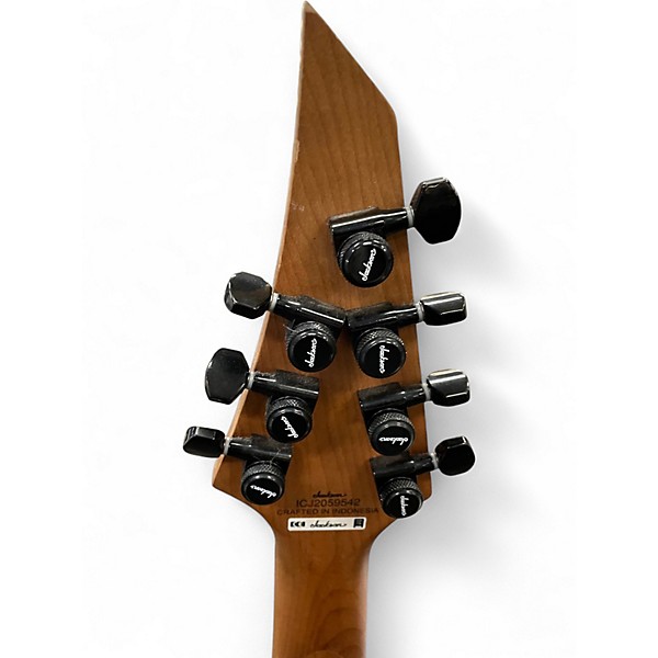 Used Jackson JUGGERNAUT HT7 MISHA MANSOOR SIGNATURE BLUE SKY BURST Solid Body Electric Guitar