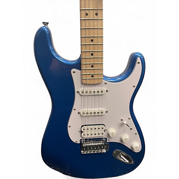 Used Squier Affinity Stratocaster Blue Solid Body Electric Guitar