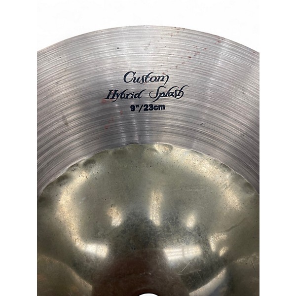 Used Zildjian 9in K Custom Hybrid Splash Cymbal