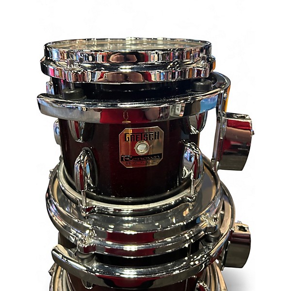 Used Gretsch Drums 6 Piece Renown Maple Cherry Burst Drum Kit