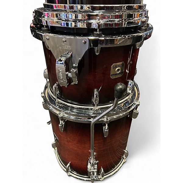 Used Gretsch Drums 6 Piece Renown Maple Cherry Burst Drum Kit