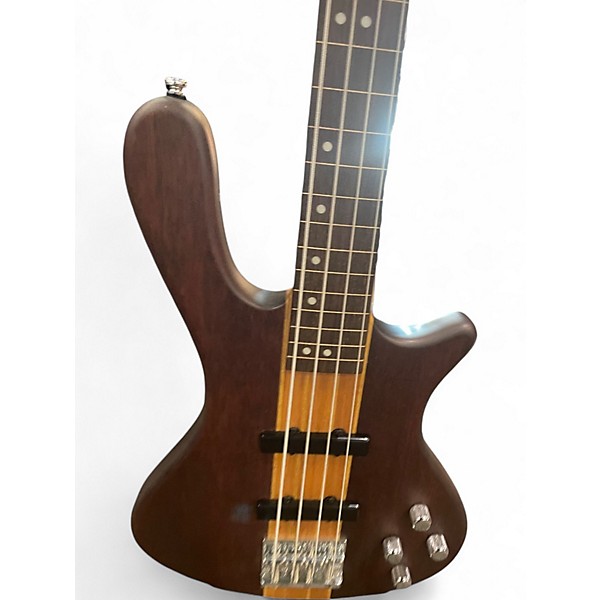 Used Washburn T-24 Brown Electric Bass Guitar
