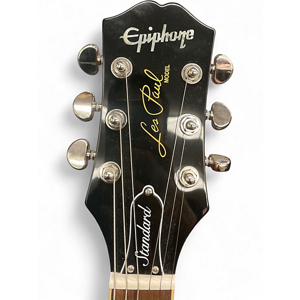 Used Epiphone Les Paul Standard 60s Quilt Washed Cherry Sunburst Solid Body Electric Guitar