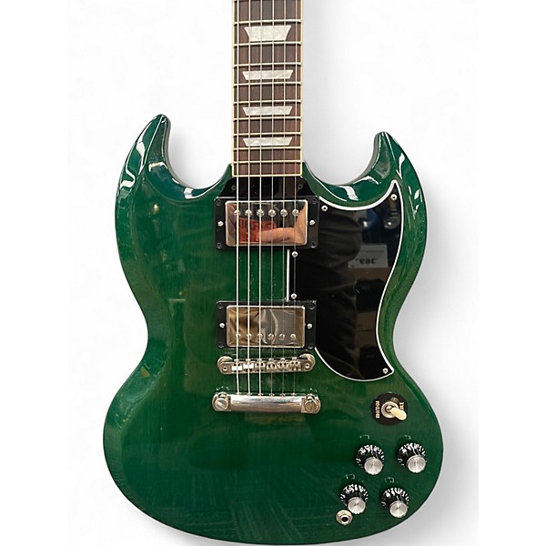 Used Gibson 1961 Reissue SG Translucent Teal Solid Body Electric Guitar