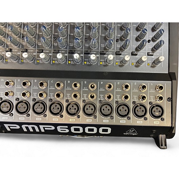 Used Behringer PMP6000 Powered Mixer