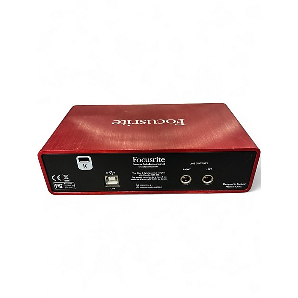 Used Focusrite Scarlett 2i2 Gen 2 Audio Interface