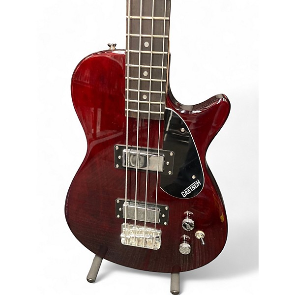 Used Gretsch Guitars G2220 ELECTROMATIC JUNIOR JET SHORT SCALE WINE RED Electric Bass Guitar