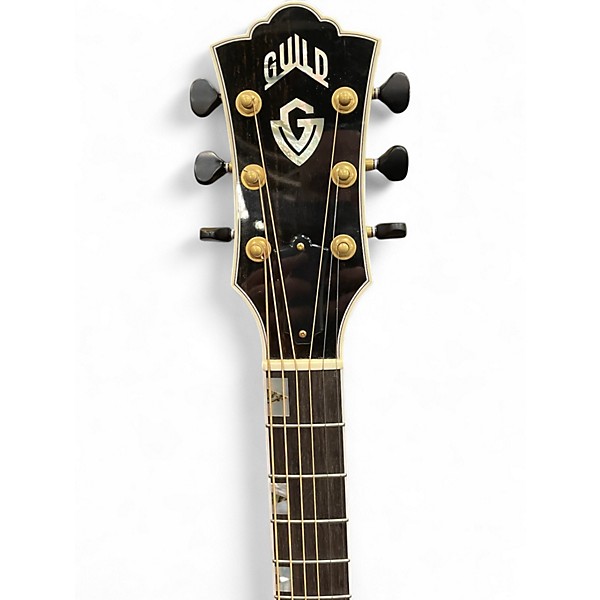 Used Guild DD-6MCE Natural Acoustic Electric Guitar