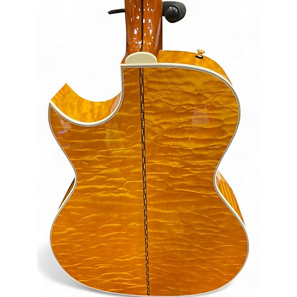 Used Guild DD-6MCE Natural Acoustic Electric Guitar