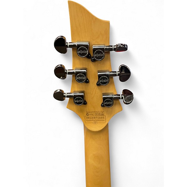 Used Schecter Guitar Research Omen Extreme 6 MAGENTA Solid Body Electric Guitar