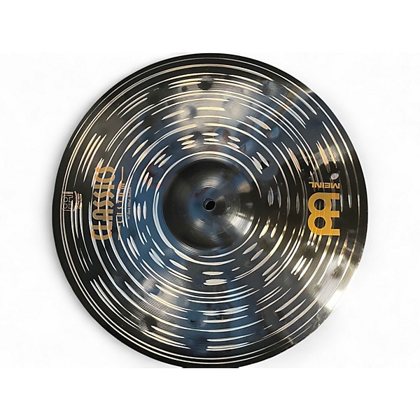 Used MEINL 14in Classic Custom Medium Hi Hat Pair Cymbal
