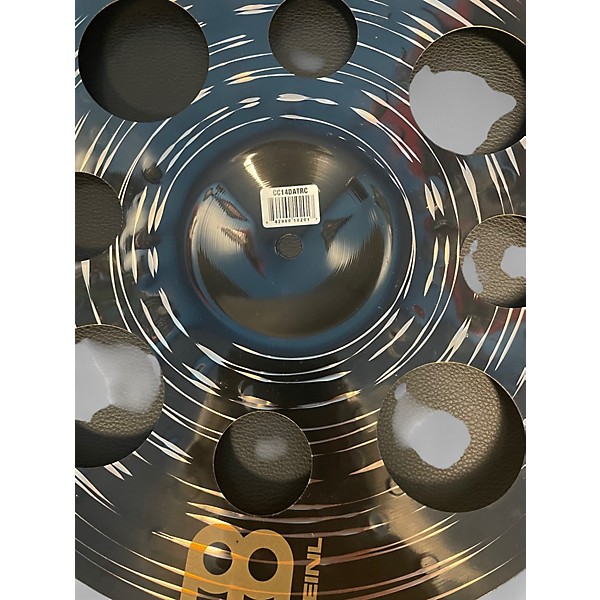 Used MEINL 14in DARK TRASH CRASH Cymbal